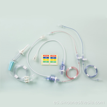 Transductor de presión arterial del equipo de cánula traqueal